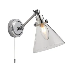 Endon 93853 -Kupatilsko zidno svetlo FARADAY 1xG9/3W/230V IP44 sjajni hrom