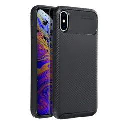 CARBON PREMIUM maska za iPhone X/XS crna
