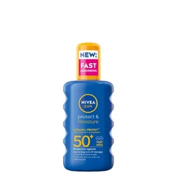Nivea Losion za sunčanje Protect & Moisture SPF50+, Sprej, 200 ml