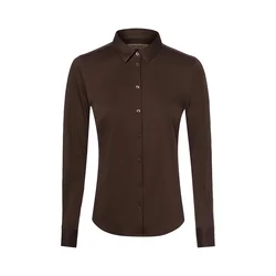 MOS MOSH Bluza Tina temno rjava