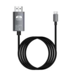 Kabl Stars Solutions USB-C na HDMI M/M crni 2m