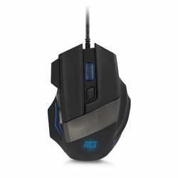 ACT AC5000 RGB 3200 DPI črna Gaming miška