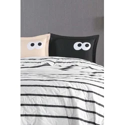 Lessentiel Maison Komplet posteljine Funny, 200x220, Smeđe boje