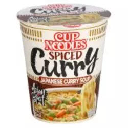 INSTANT KOKOŠJA JUHA CUP NOODLES SPICED, NISSIN, 67G