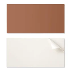 shumee Lepljena PVC plošča z motivom, idealna za hodnik 120x60 cm, rjava barva
