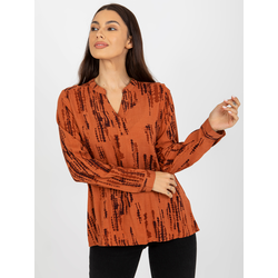 Blouse-D73771M11081A-light brown