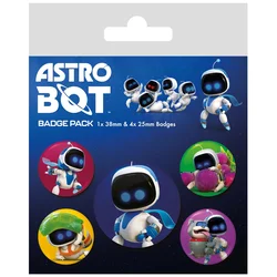 Bedževi Pyramid Astro Bot - Badge Pack