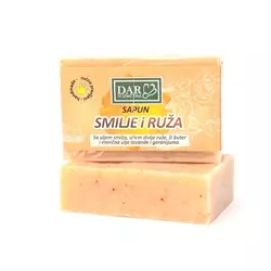 Dar kozmetika Sapun smilje i ruža 100g