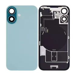 Steklo zadnjega ohišja za iPhone 16, Teal, Pulled A