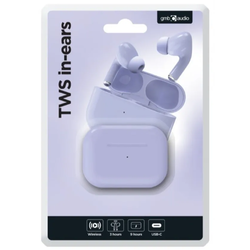 GEMBIRD TWS-03-V Gembird bluetooth V5.0 slusalice, TWS, violet