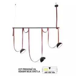 LED viseća lampa FK2100-30V BK/BR