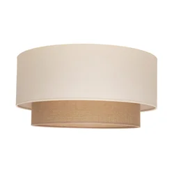 Duolla - Plafonsko svetlo BOHO 3xE27/15W/230V, prečnik 60 cm, krem/bež