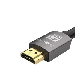 Xwave HDMI 2.1 2m 8K 60Hz bakarni pleteni kabl sa metalnim pozlacenim konektorima