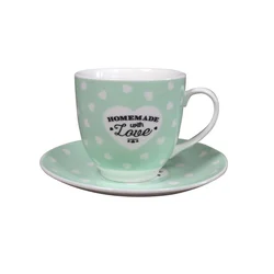 PORCELAN SET ZA KAFU 160ml 6/1 (HOME MADE/ZEL) JH-CS-160ZHC-9283