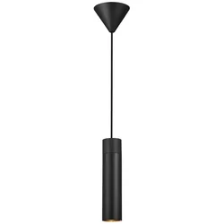Nordlux - Luster na sajli TILO 1xGU10/15W/230V crna