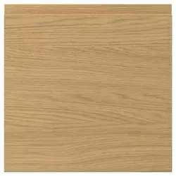 VOXTORP Front fioke, im. hrastovine, 40x40 cm