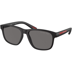 Prada Linea Rossa PS06YS DG002G Polarized ONE SIZE (56) Črna/Siva