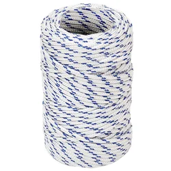vidaXL Večnamenska uporabna vrv 2 mm 50 m Bela in modra PP