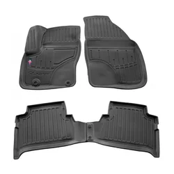 Rubber car mats Ford C-Max 2003-2010 (oval fixings)