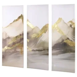 Skyline slika na platnu 3 u 1 25.8x1.8x76.2cm planina ( 131148 )