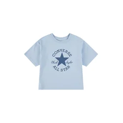 CONVERSE Majica svetlo modra/temno modra