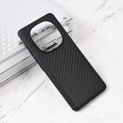 Maska za Xiaomi Redmi Note 14 Pro Plus Carbon fiber, Crna