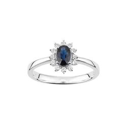 DIAMANT LETERNEL Prstan srebrna