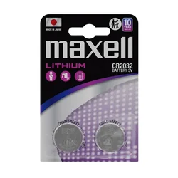 Baterije Maxell CR2032 3V, 2 kosa