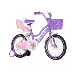 Dečija bicikla X-Kids Princess Flower 12/V-brake/pomoćni tčkići/ljubičasta