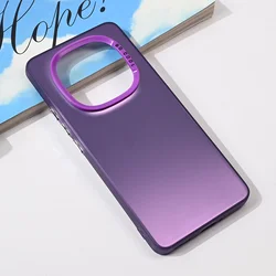 Maska za telefon Clear za Xiaomi Redmi Note 14 Pro Plus, Ljubičasta
