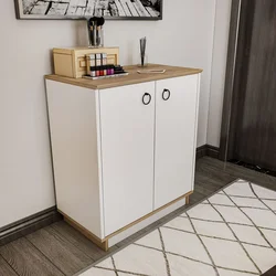 Hanah Home Konzolni sto Nüanse, 72x83.1x42 cm, Beli