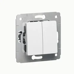 773605 SERIJA STIKALO MEH. 1P/10A/250V CARIVA BELA LE773605