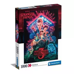 Clementoni - Puzzle Netflix Stranger Things II - 1 000 dijelova