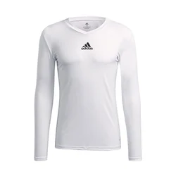Adidas Majice obutev za tek bela S Team Base