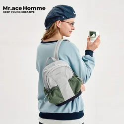 Mr.ace Homme Unisex ranac, Sivi