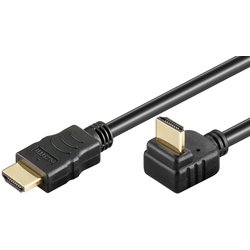 HDMI/A kabel 19 Pol moškimoški 1m Ethernet, kotni 270°