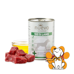 Nuevo Sensitive Monoprotein Grain Free Lamb 400g, Vlažna Hrana Za Odrasle Pse