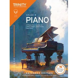 TRINITY COLLEGE GRADE 4 PIANO FROM 2023 + AUDIO ACCESS