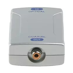 Adapter optički Toslink F IN - RCA F OUT coax-digital