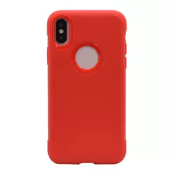 Maska Sherd TPU za iPhone XS Max crvena