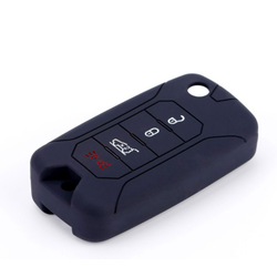 CAR 888 ACCESSORIES Silikonska navlaka za ključeve Jeep crna