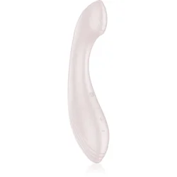 Satisfyer G-Force - Vodoodporni vibrator za točko G z možnostjo polnjenja (bež)
