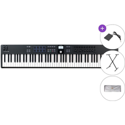 Arturia KeyLab Essential 88 mk3 SET MIDI keyboard Black