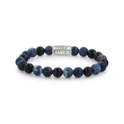 Rebel & Rose Bracelet Blue Rocks RR-80045-S-L+ mens