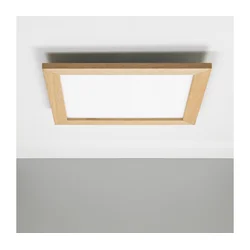Eglo - LED prigušiva površinski panel POZZALLO LED/21W/230V 2700-6500K braon + daljinski upravljač
