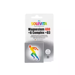 Solevita Magnezijum 400+ B complex + D3 30 tableta