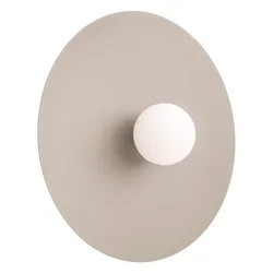 Sivorjava kovinska stenska svetilka o 50 cm AKE – Thoro