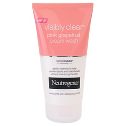 Neutrogena Visibly Clear Pink Grapefruit kremasta emulzija za čišćenje (Pink Grapefruit Cream Wash) 150 ml