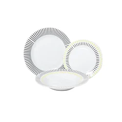 Sigma Porcelanski servis Crtice ZNT-1105, 18 komada