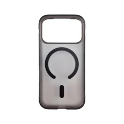 Silikonska futrola Magsafe Remix Iphone 18 Pro /17 Pro Crna